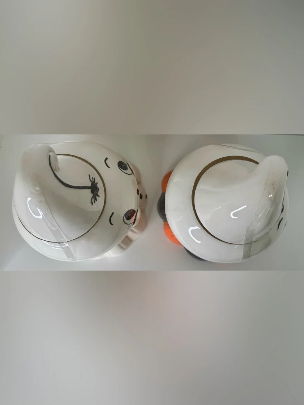 Johanna Parker Gus Ghost Cookie Jar Canister Set NWT